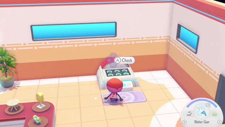 Restore PP at the Pokemon Center