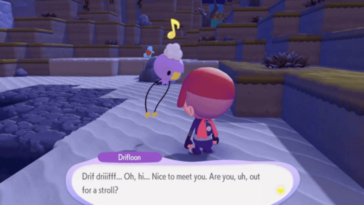 Progress the Story to Meet Drifloon