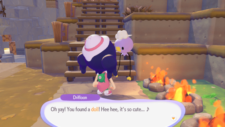 Bring Drifloon a Doll