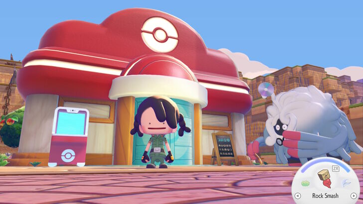 pokemon pokopia pokemon center