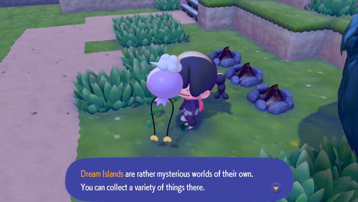 pokemon pokopia telling the player not to rush the game and just have fun