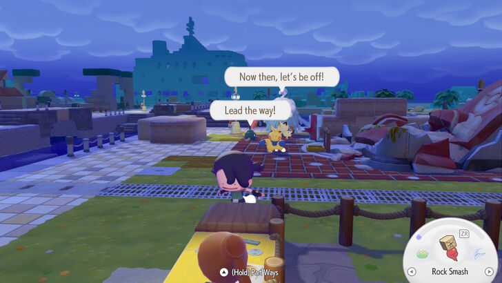 pokemon pokopia pokemon following the player