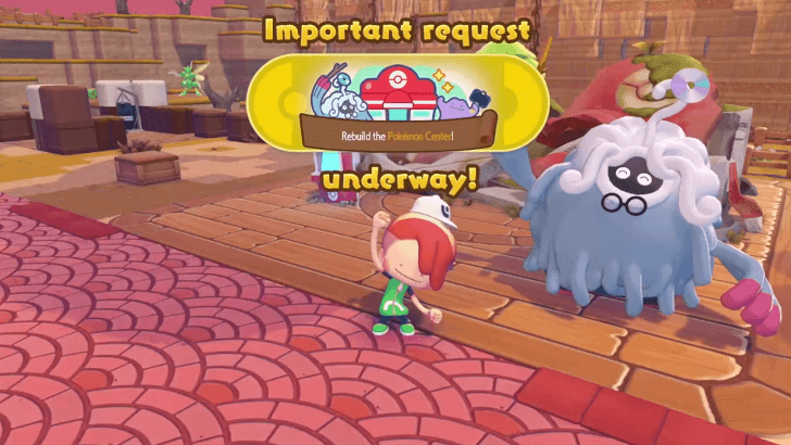 Rebuild the Pokemon Center