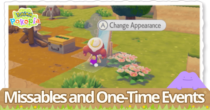 Pokemon Pokopia - Missables and One-Time Events