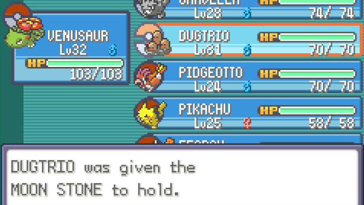 Trade a Pokemon Holding the Item