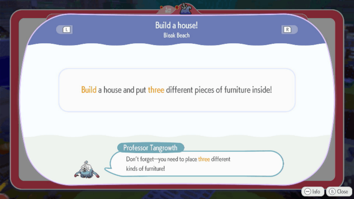 Professor Tangrowth Build a house