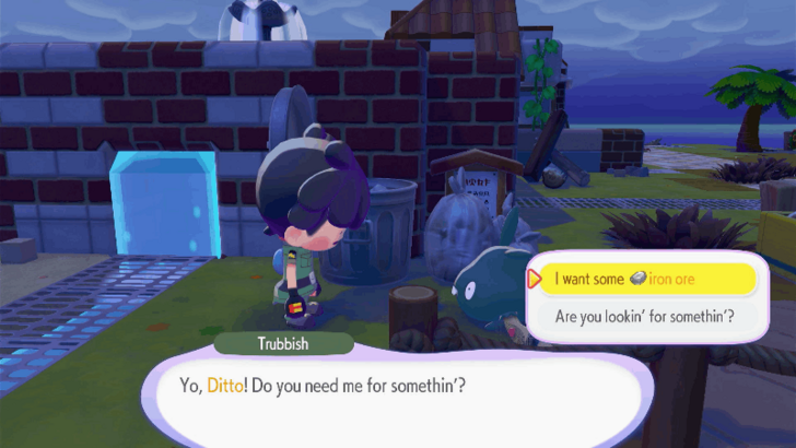 Convert Nonburnable Garbage to Iron Ore