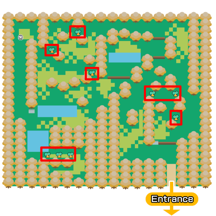 Berry Forest Map