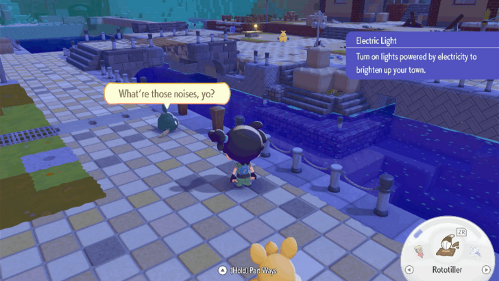 Trubbish yellow speech bubble