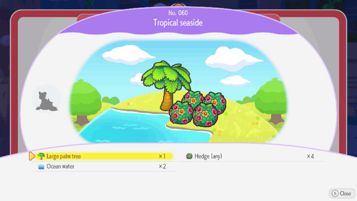 Tropical Seaside habitat