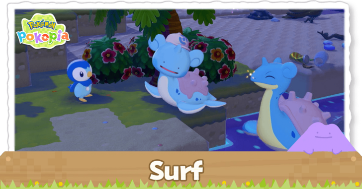 Pokemon Pokopia Surf Guide