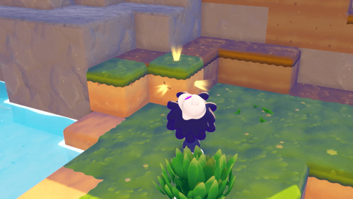 Break Blocks With Glowing Spot