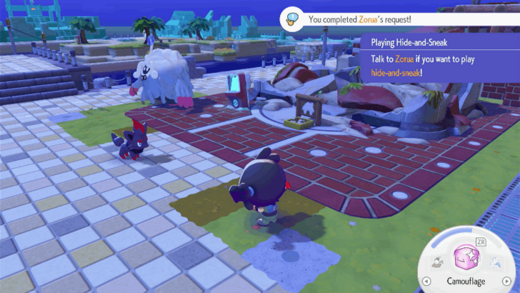 Zorua Hide and Seek