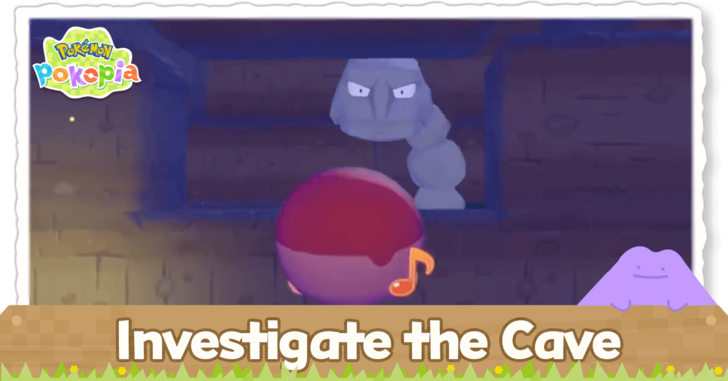 Pokemon Pokopia - Investigate the cave