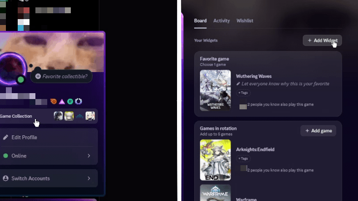 01 - Profile and Game Collection