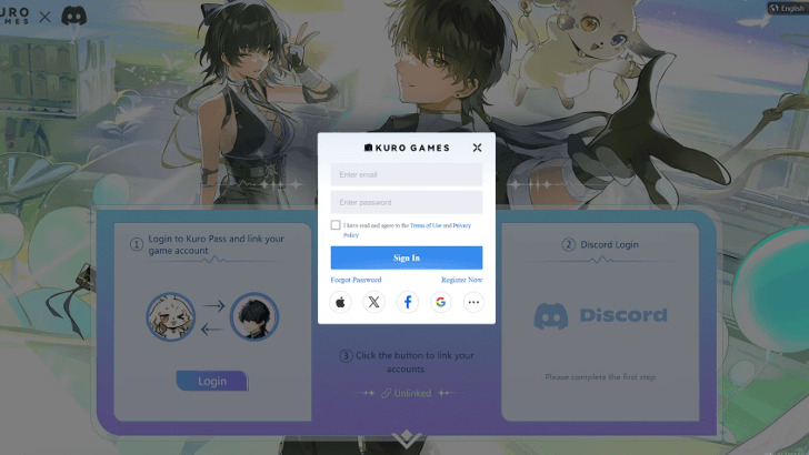 03 - Log In to Both WuWa and Discord