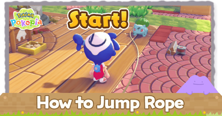 Pokemon Pokopia - How to Jump Rope