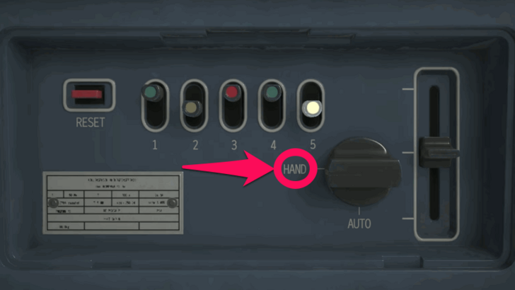 05 - Set Knob to Hand