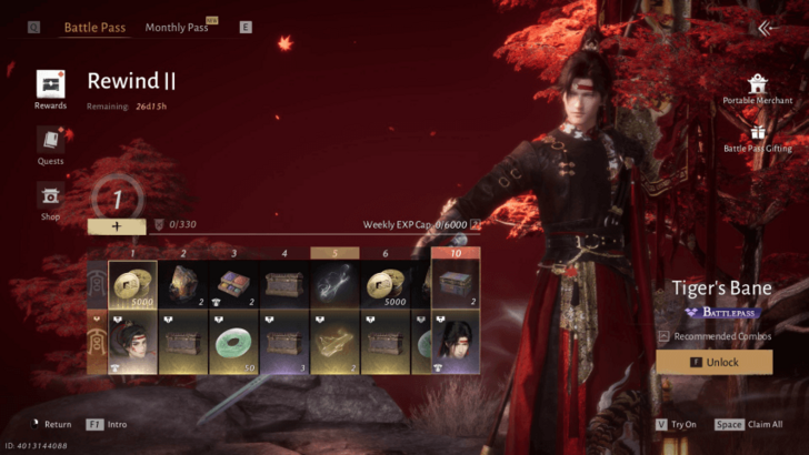 Where Winds Meet - Tiger