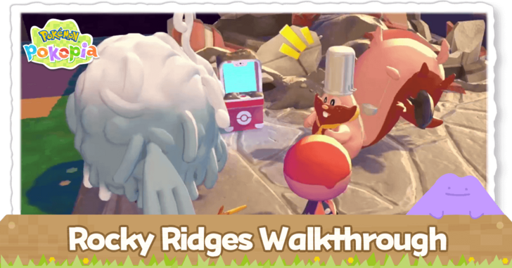 Pokemon Pokopia Rocky Ridges Walkthrough