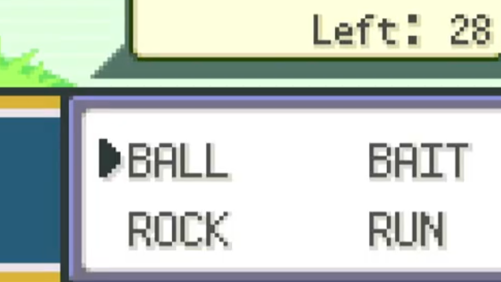Safari Zone Throwing Rocks