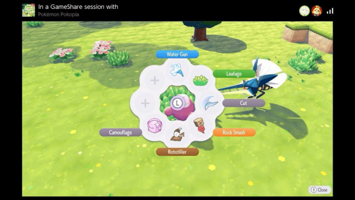 Host and Participants Share Moves