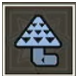 Blue Mushroom Icon
