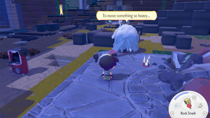 Professor Tangrowth Yellow speech bubble