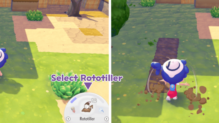 Pokemon Pokopia - Select Rototiller