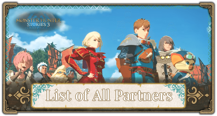List of All Partners Banner