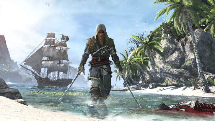 ac black flag edward swords
