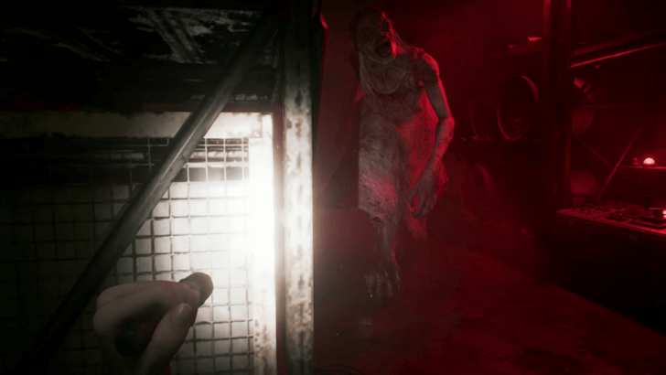 Girl Drops Storage Area