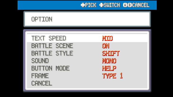 Changing the Game Settings