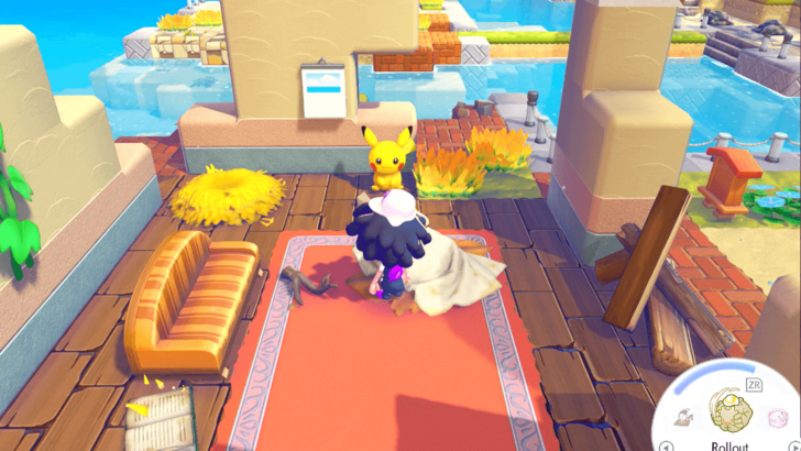 Pikachu doll overworld location