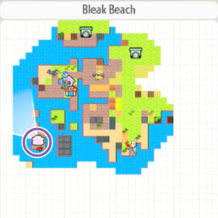 Bleak Beach Doll Locations