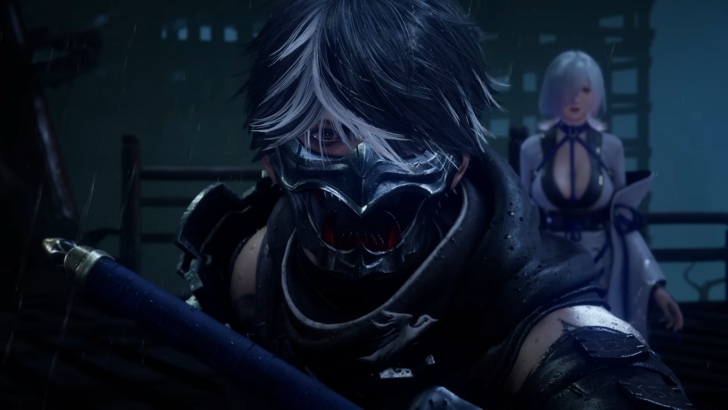 NINJA GAIDEN 4 Yakumo, Seori standing behind him