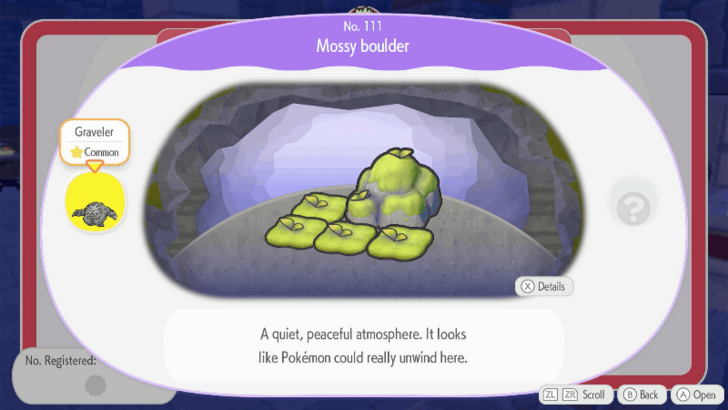 Mossy Boulder habitat