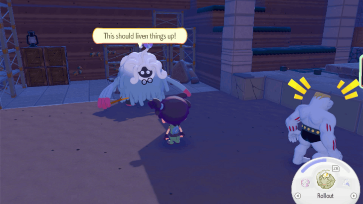 Talk to Professor Tangrowth to receive his request