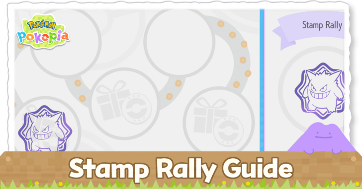 Pokemon Pokopia - Stamp Rally Guide