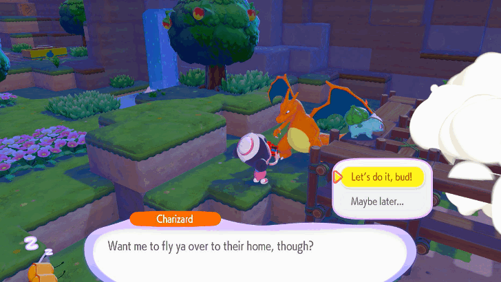 Pokopia - Fast Travel to a Pokemon