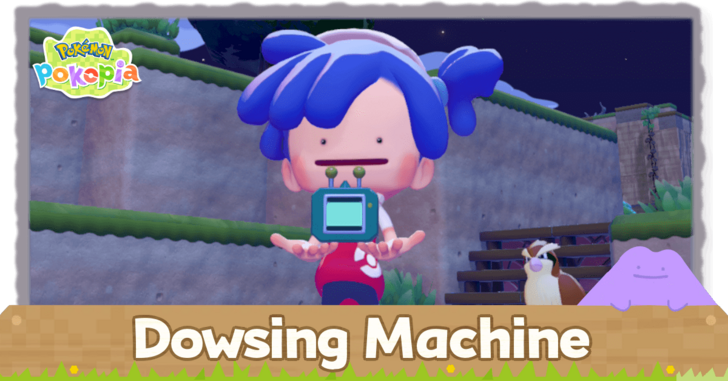 Pokemon Pokopia - Dowsing Machine