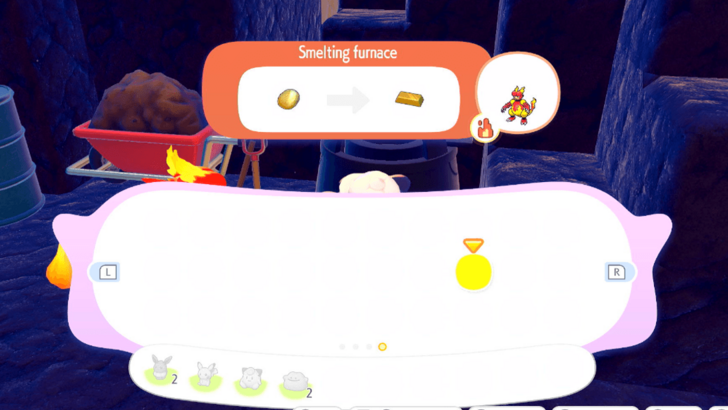 Melt Gold Ores in Smelting Furnace