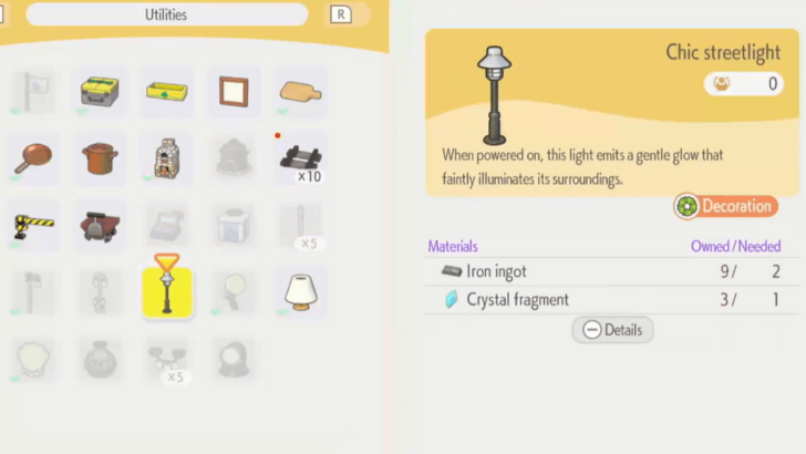 Used Crystal Fragment for Crafting