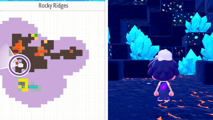 Rocky Ridges Crystal Chunk Location