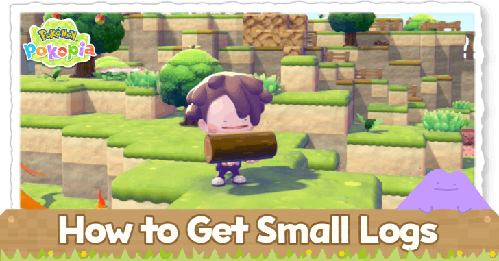 Pokemon Pokopia - How to Get Small Logs