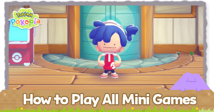 Pokemon Pokopia - How to Play All Mini Games
