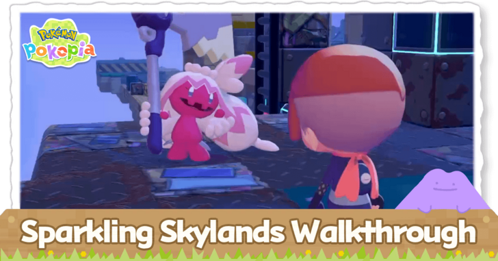 Pokemon Pokopia Sparkling Skylands Walkthrough