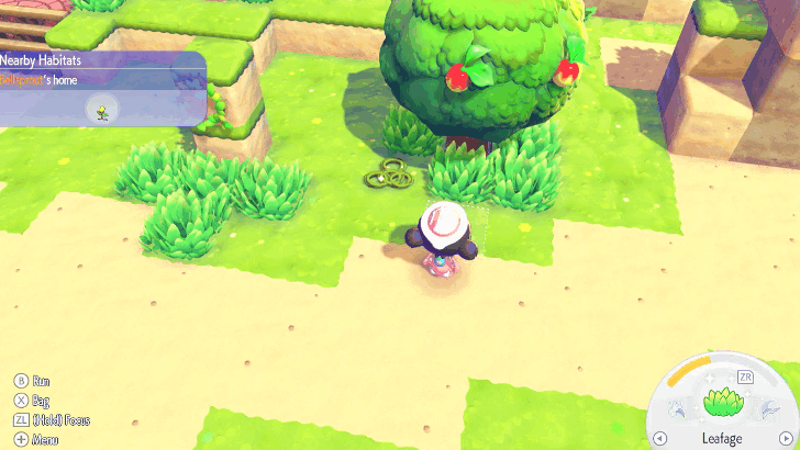 Pokopia - Wait for Pokemon to Drop Item Near Their Habitat