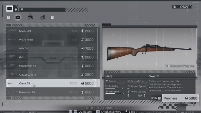 Classic 70 can be purchased