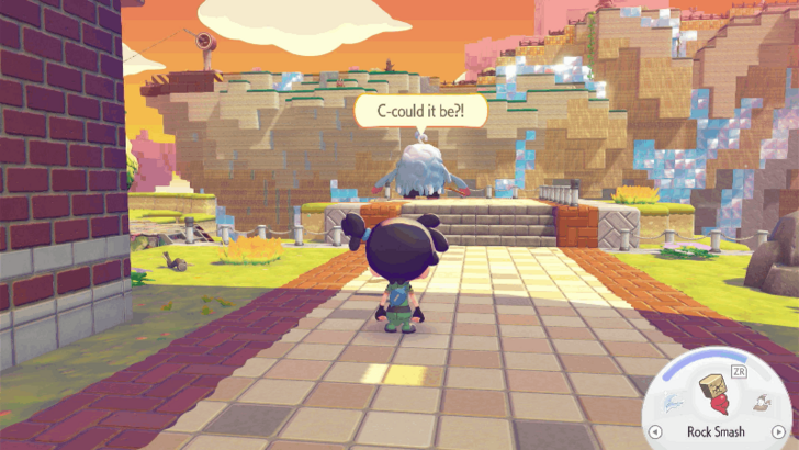 Talk to Professor Tangrowth once the yellow speech bubble